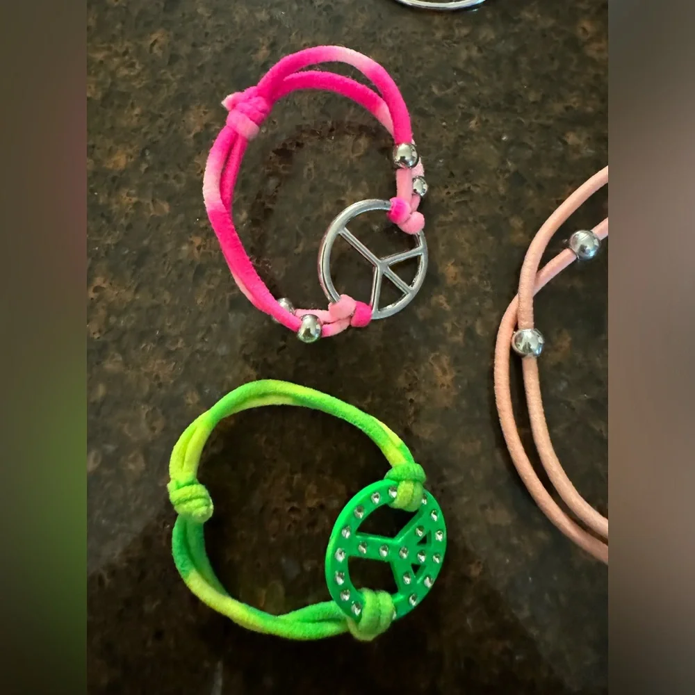 NWOT Y2K Justice Peace Jewelry Bundle